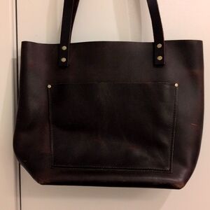 Portland Leather Dark brown shoulder bag